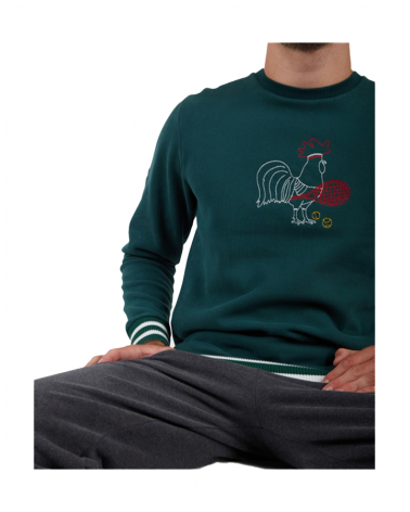 Sweat vintage Coq Jeannot Tennis - Sports d'Epoque