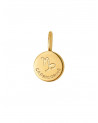 Médaille Astro Initiales Capricorne - Nilaï Paris