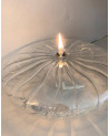 Lampe à huile en verre Ellipse Medium - Bazar De Luxe