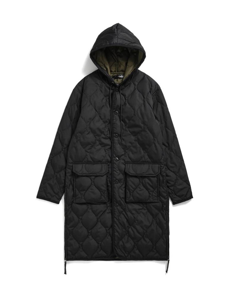 Parka Doudoune capuche femme Military Hoddie Down Coat Long Taion