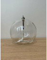 Lampe à huile en verre lisse Sphère - Bazar de Luxe