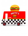 Véhicule en bois Patty's Hamburger Van Red - Candylab