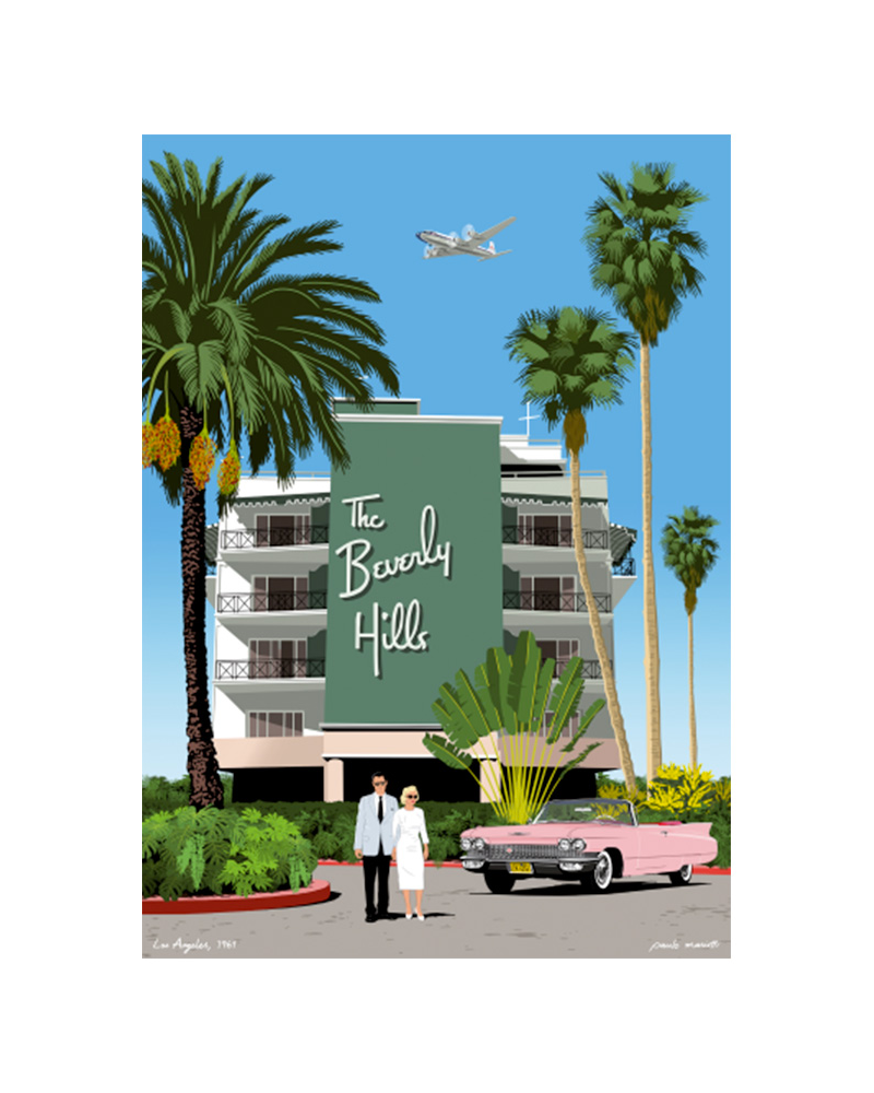 Affiches Paulo Mariotti Beverly Hills - Image Republic