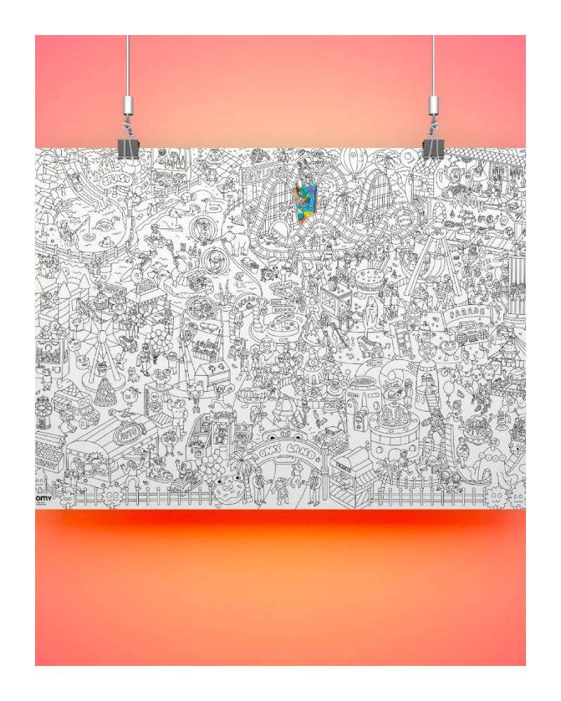 Un Poster Géant De L'Île-de-France à Colorier | Sceaux - Site Officiel De La Maison Du