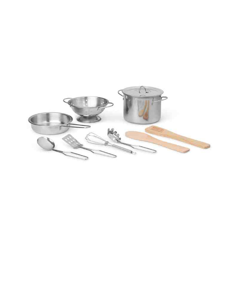 Set de 9 ustensiles de cuisine pour enfants Toro Play Ferm Living I