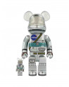 Sculpture Bearbrick Nasa Project Mercury Astronaut 400% + 100% - MedicCom Toy