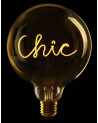 Ampoule Chic Message in The Bulb pour Suspension - Elements Lighting
