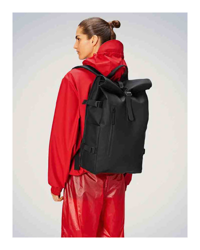 Sac à dos mixte Rolltop Rucksack Large W3 – Rains I Trentotto