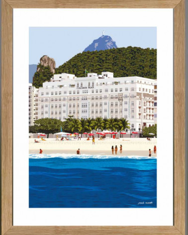 Affiche Paulo Mariotti IDEAT 22 Copacabana, Rio - Image Republic