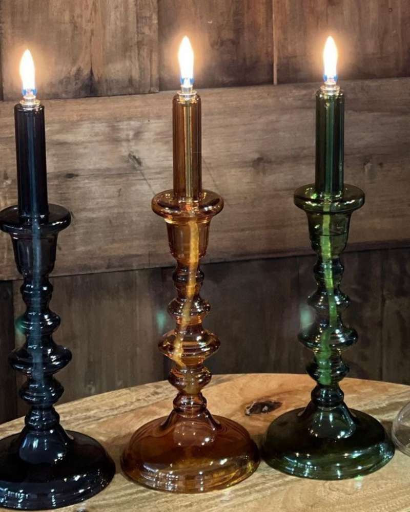 Bougie Lampe à huile chandelier N8- Bazardeluxe