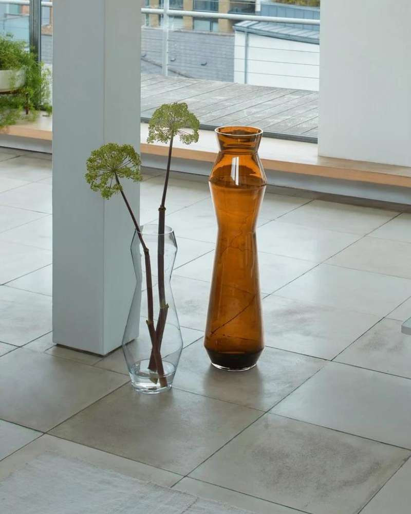 Vase Sculpt en Verre soufflé à la bouche - LSA