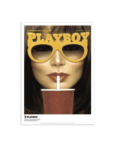 Affiche Playboy 028 Couv Aout 1982