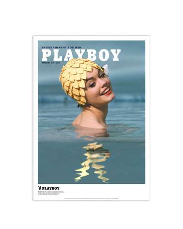 Affiche Playboy 001 Couv Aout 1962 - Image Republic
