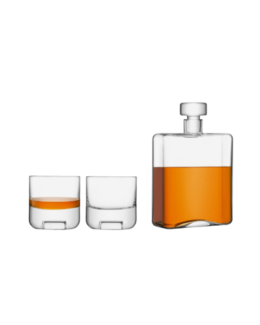 Set Carafe à Whisky et 2 verres - LSA