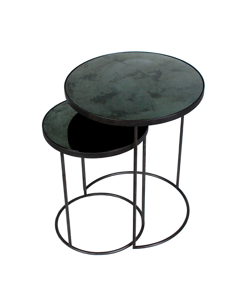 Set de tables Nesting - Ethnicraft Set de tables Nesting - Ethnicraft