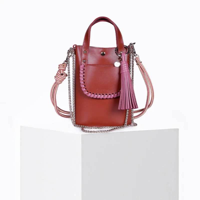 Sac en cuir AME - Craie Studio 