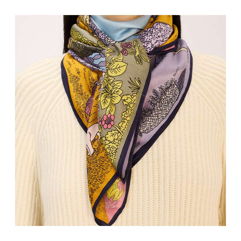 Foulard Carré 100x100cm - INOUI