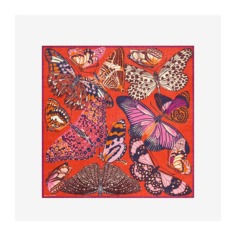 Carré 130 Inoui Editions | Grand foulard en soie et modal