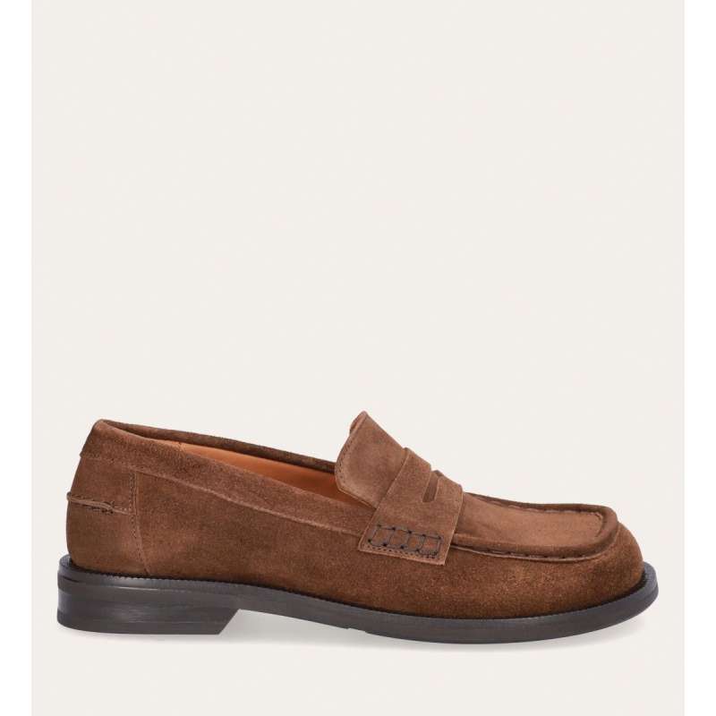 Mocassins en daim marron - Billi Bi