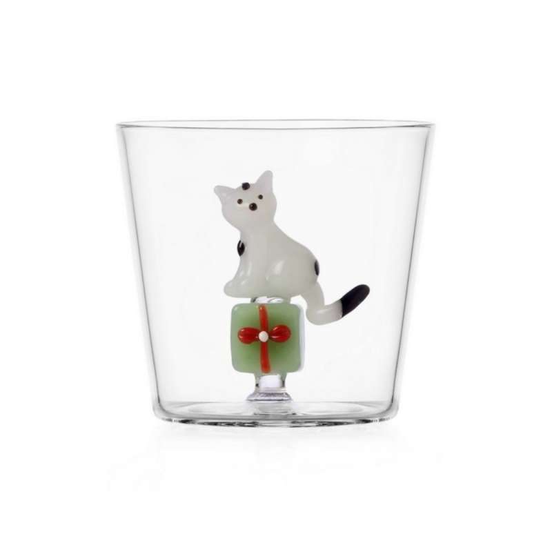 Verres Tumbler Tabby Cat Noël – Ichendorf Milano