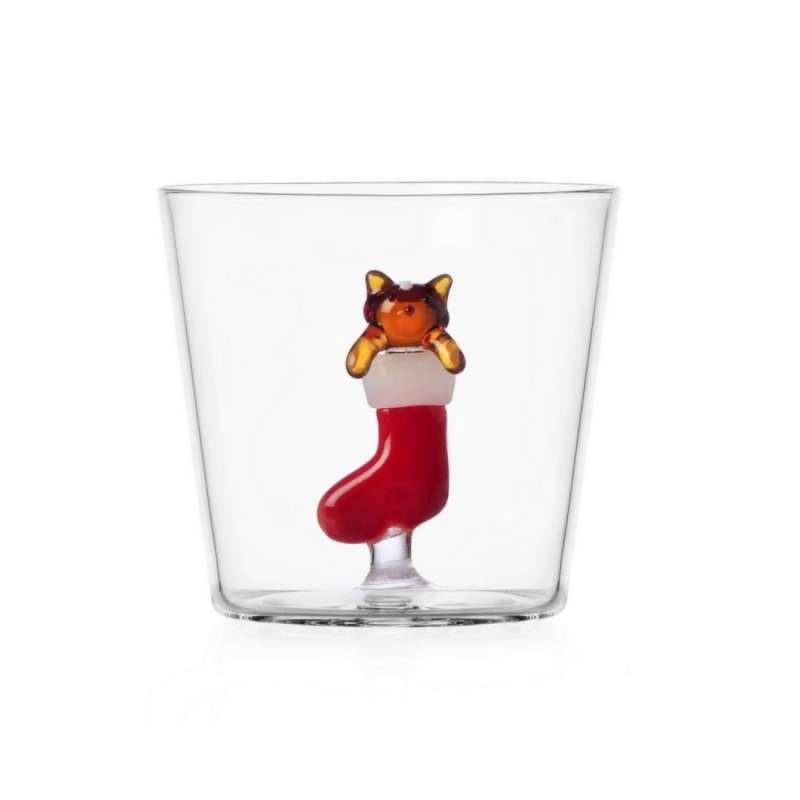 Verres Tumbler Tabby Cat Noël – Ichendorf Milano