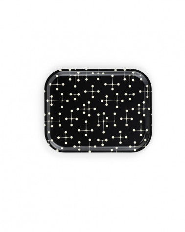 Plateau Classic Tray Dot Pattern Reverse Dark - Vitra