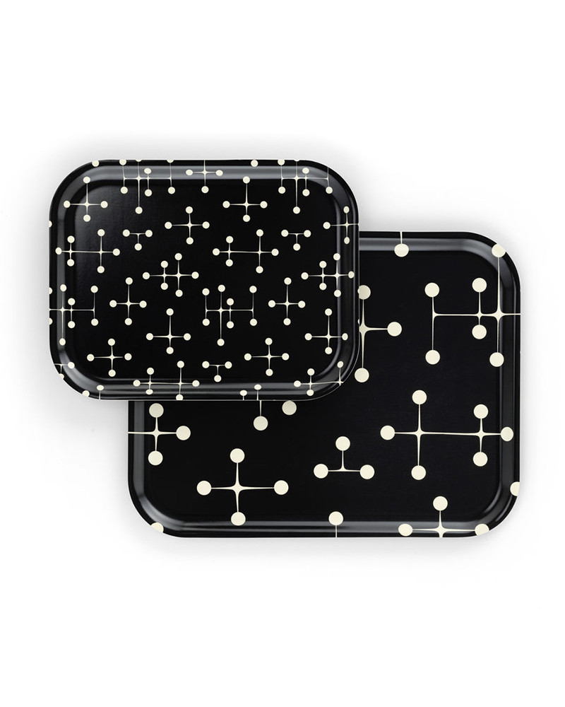 Plateau Classic Tray Dot Pattern Reverse Dark - Vitra