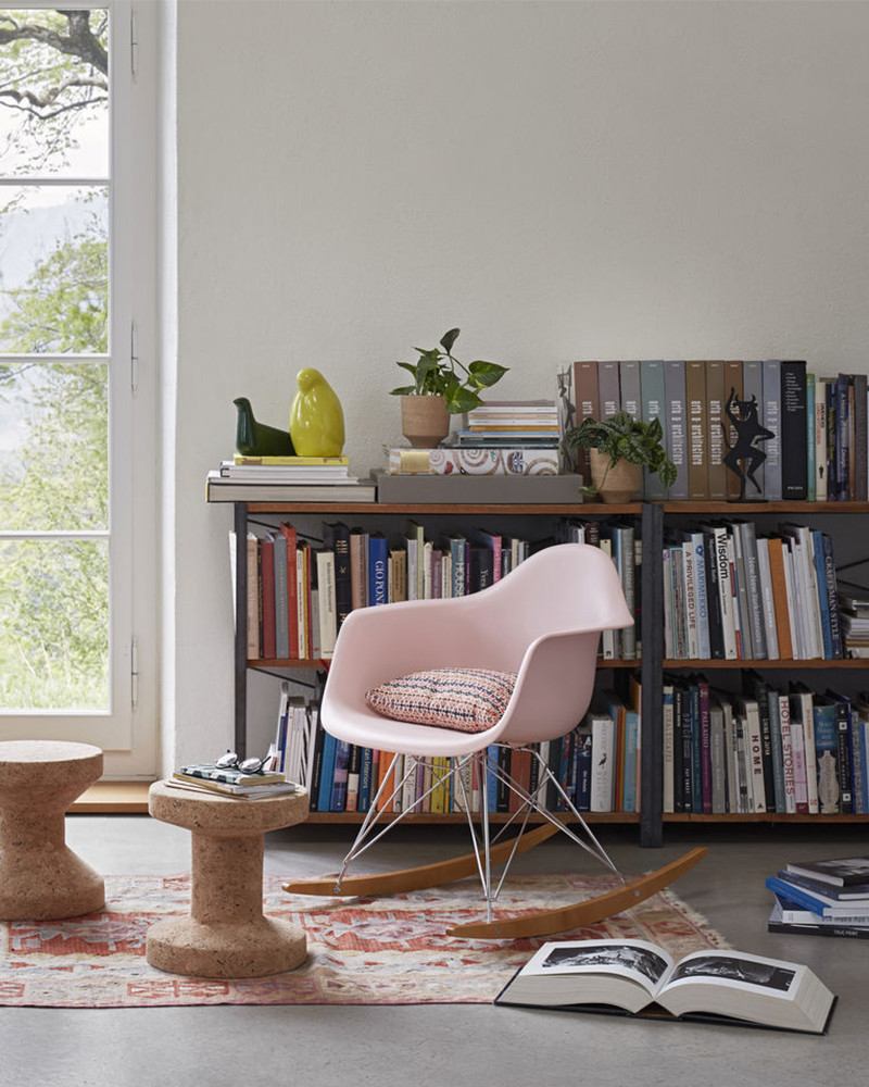 Rocking-chair Eames Plastic Armchair RAR - Vitra