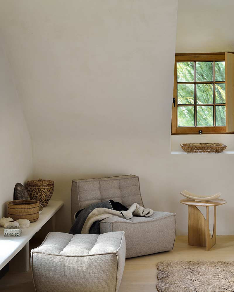 Repose-pieds Canapé N701 - Ethnicraft Repose-pieds Canapé N701 - Ethnicraft