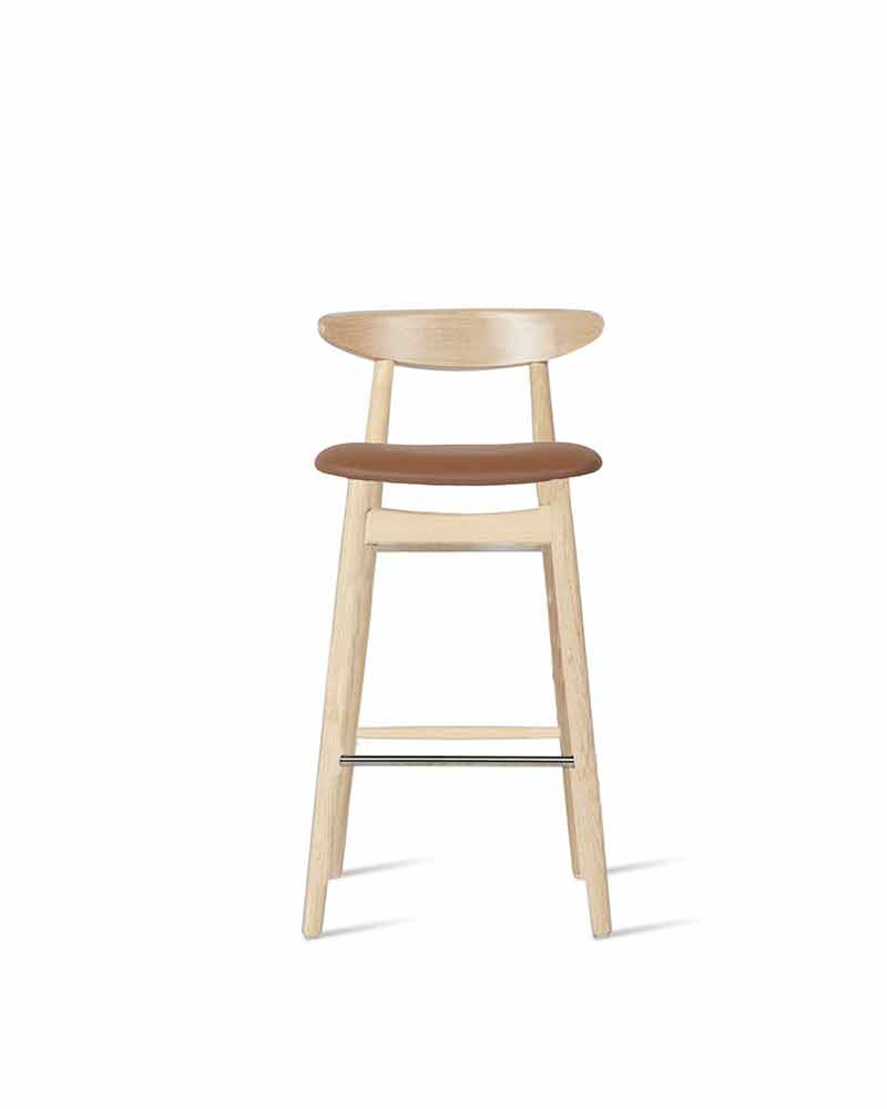 Tabouret haut Teo Bar avec galette - Vincent Sheppard Tabouret haut Teo Bar avec galette - Vincent Sheppard