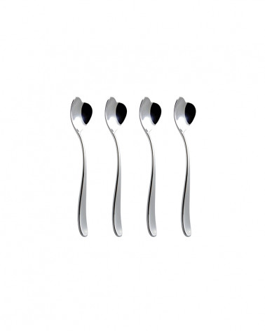 Set de 4 cuillères à thé Big Love - Alessi