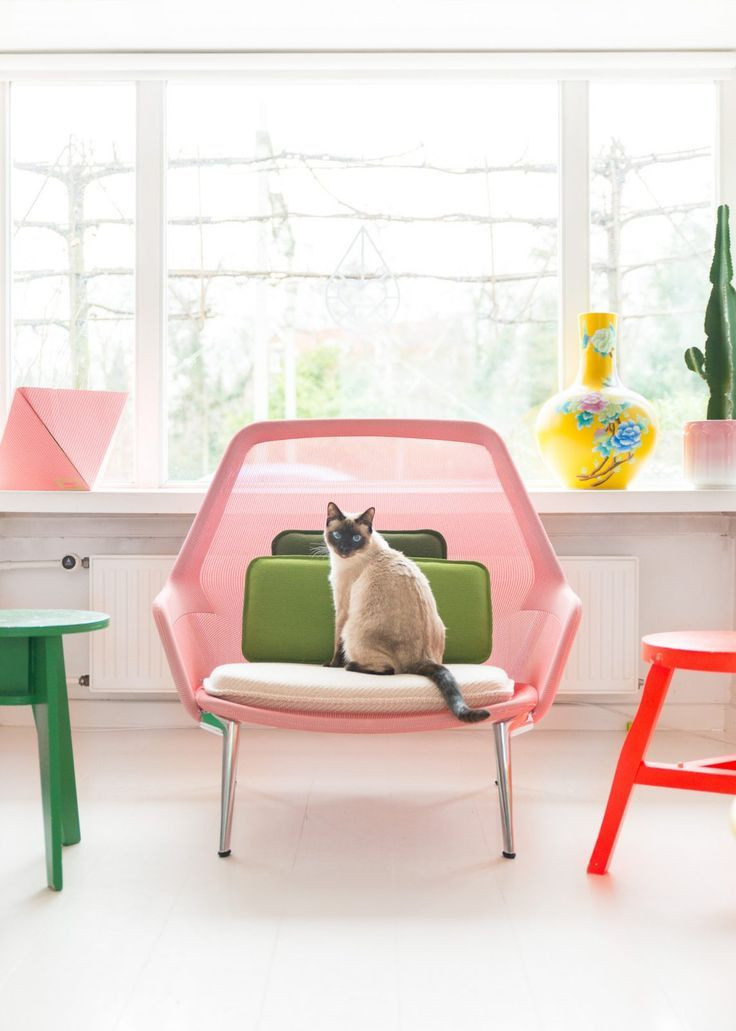 Fauteuil Slow Chair & Ottoman - Vitra