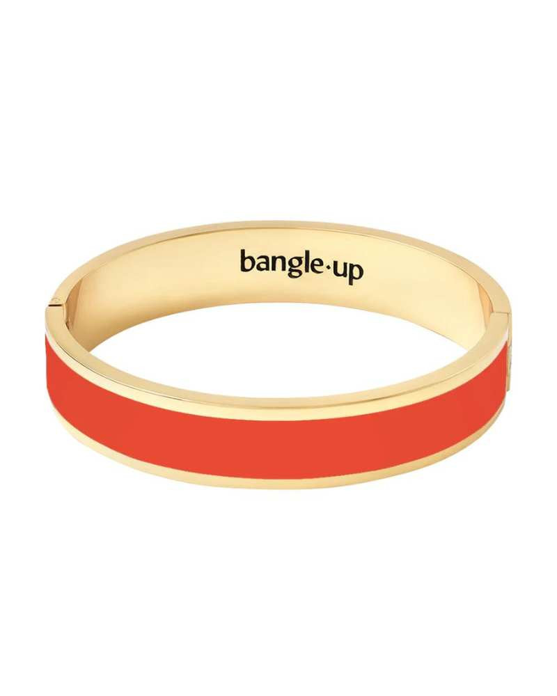 Bracelet a Fermoir Bangle Ovale Tangerine Bangle up