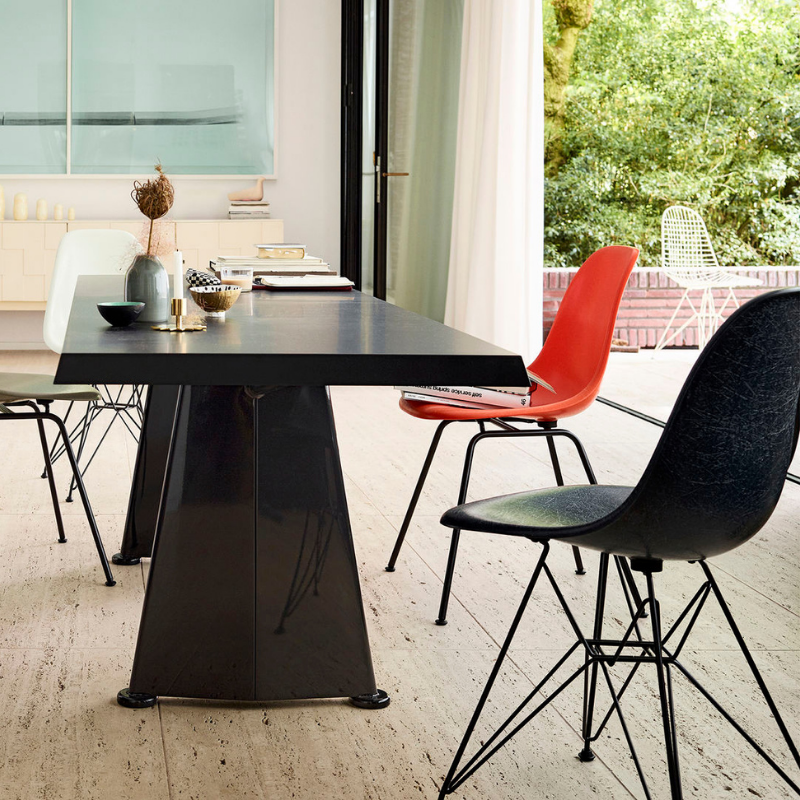 Chaise Eames Fiberglass Side Chair DSW Vitra