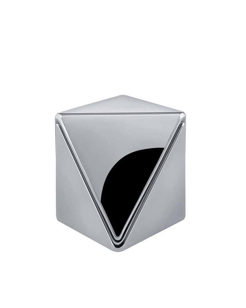 Coquetier Double Alessi Ago01 - Design Adam Goodrum | Aluminium Argenté